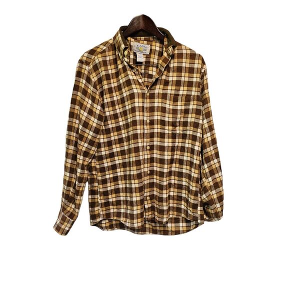 Vintage ALASKA Flannel Wilderness Gear 1959 Plaid MEDIUM - Picture 6 of 6